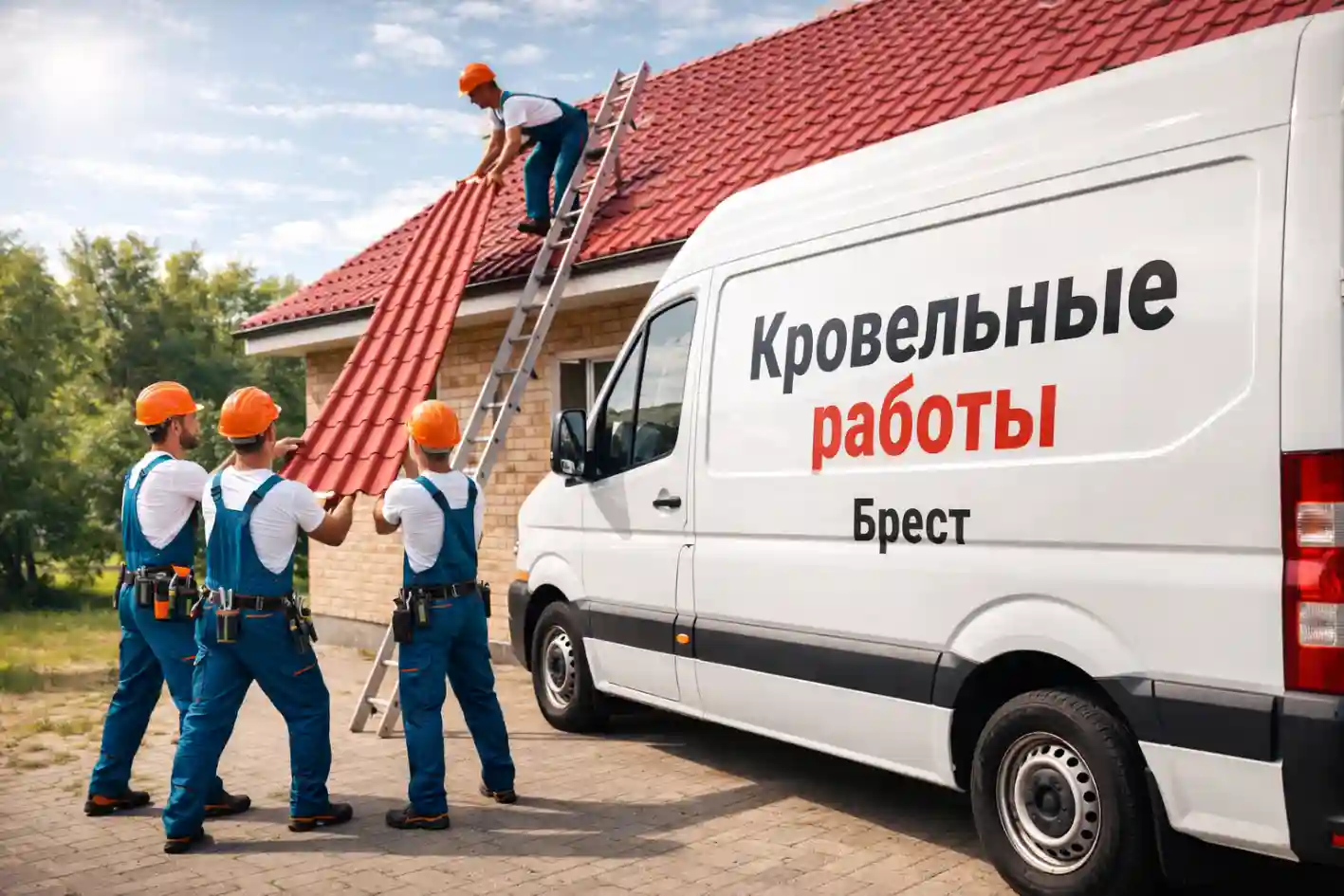 Крыша под ключ в Бресте — монтаж кровли и устройство узлов